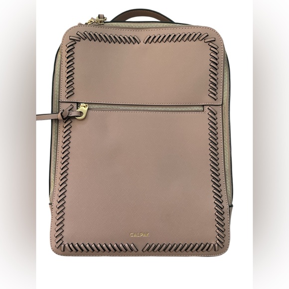 Calpak Kaya 15 inch Mauve Laptop Backpack - Picture 1 of 12